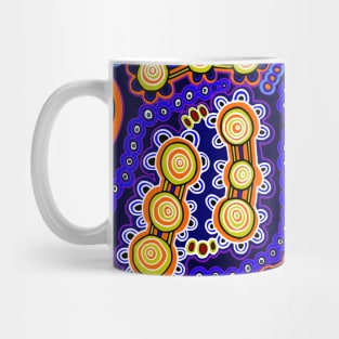 Aboriginal Art - Yugarabul Gathering Mug